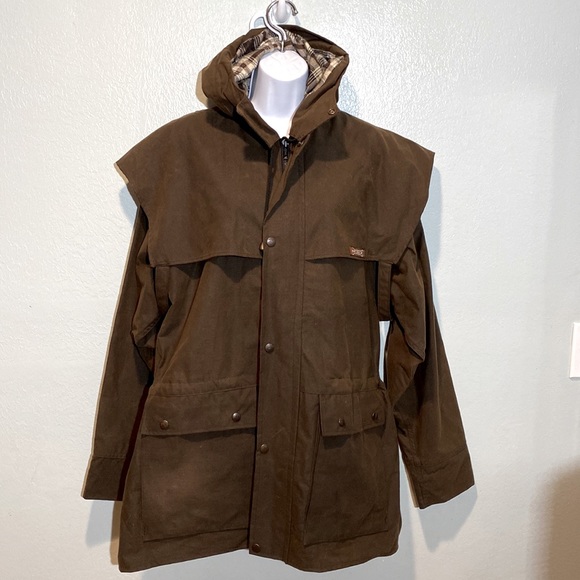 DrizaBone Jackets & Coats Drizabone Bushman Mens Brown Waxed